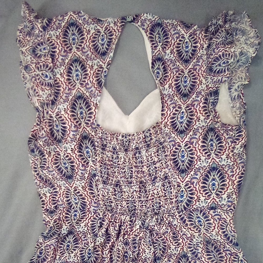 Scoop Dress Colorful Pattern - Picture 5 of 6